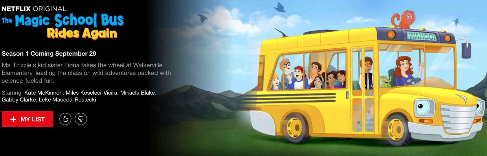 Trailer The Magic School Bus Rides Again Coming To Netflix September 29 2017