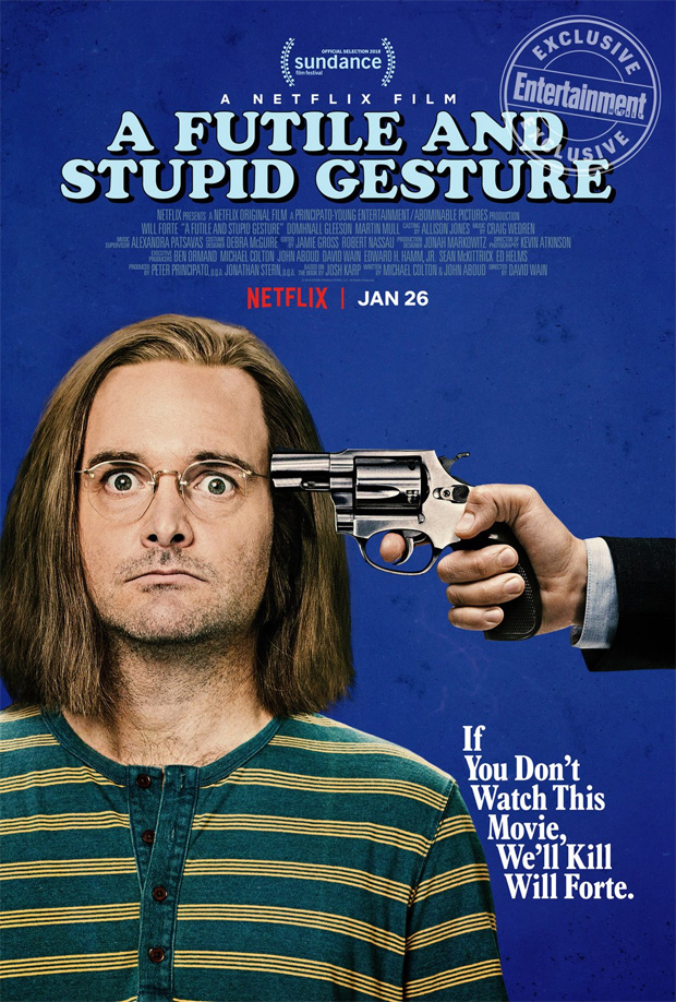 TRAILER: A Futile and Stupid Gesture | Coming to Netflix January 26, 2018 2