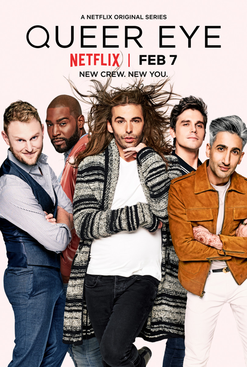 Netflix Trailer for Queer Eye, Netflix Queer Eye Trailer, Netflix Queer Eye for the Straight Guy Reboot, Netflix Trailers, Coming to Netflix in February, Coming Soon to Netflix
