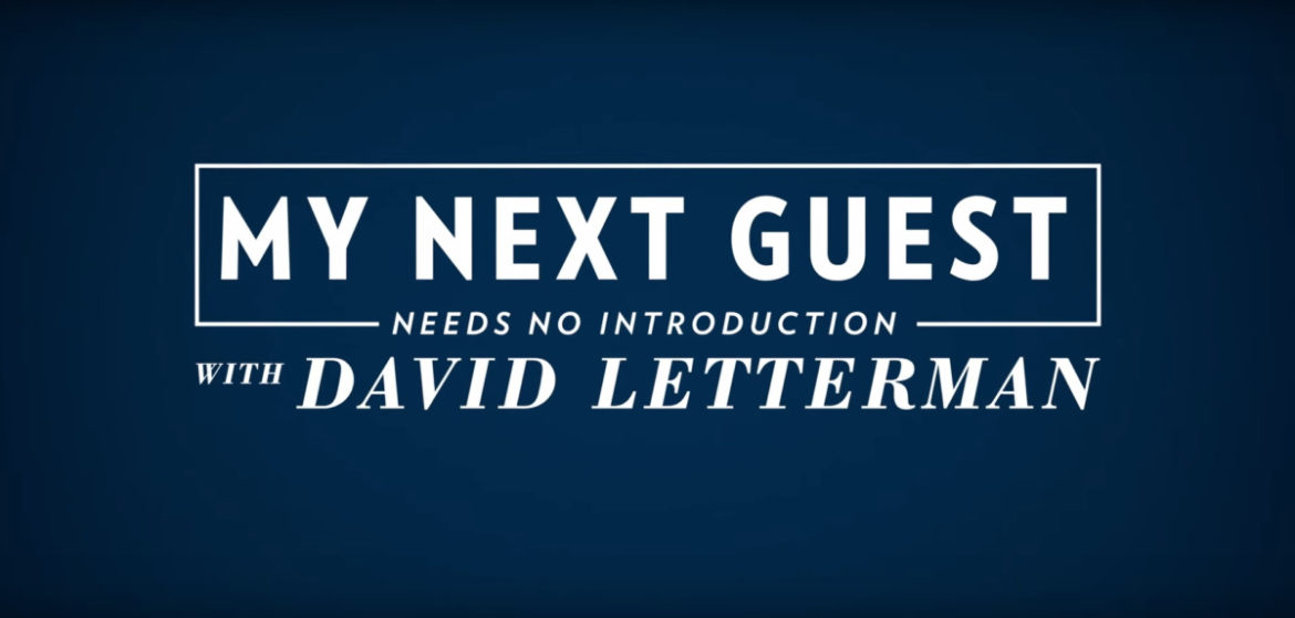 My Next Guest Needs No Introduction - with David Letterman & Tina Fey 2