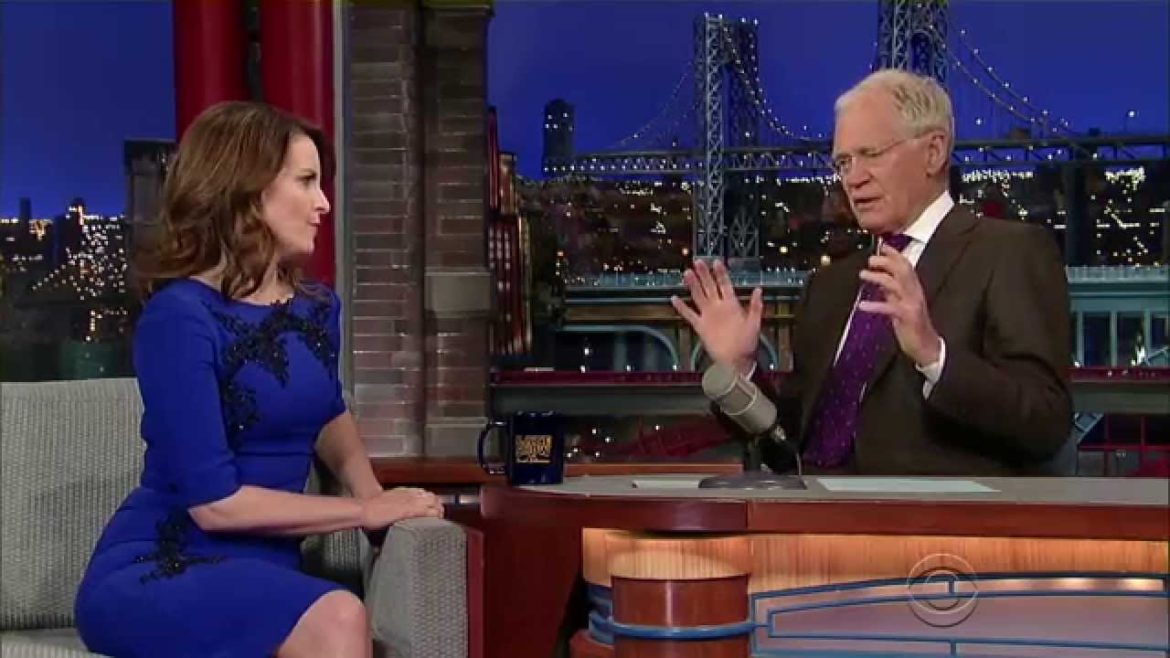 My Next Guest Needs No Introduction - with David Letterman & Tina Fey 1