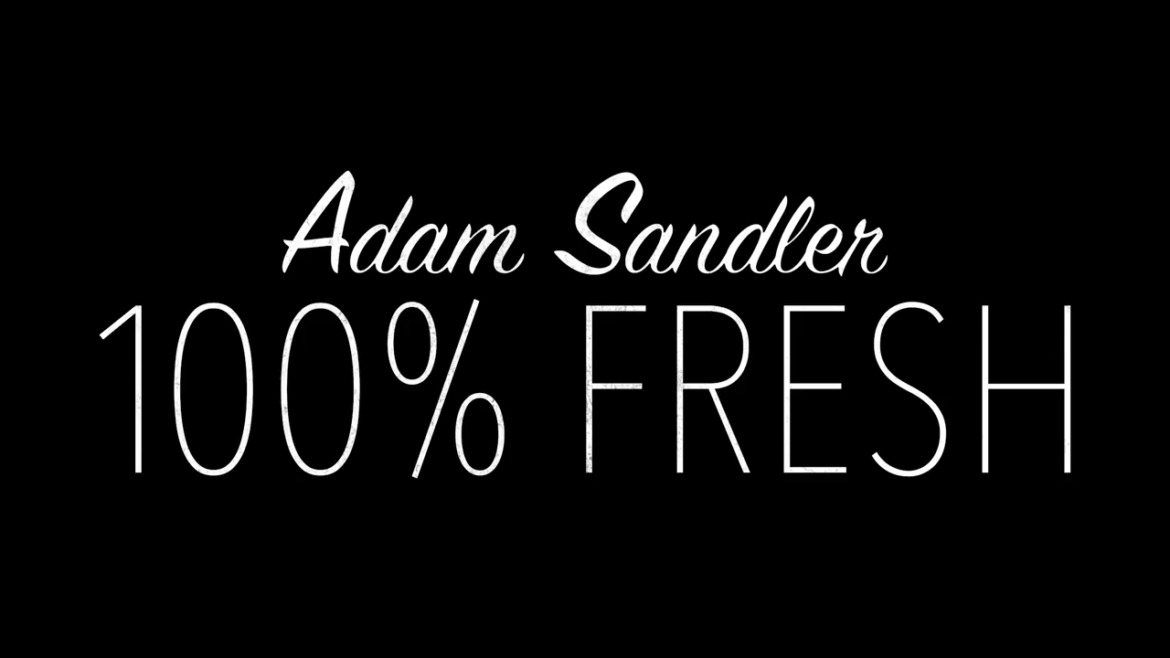 ADAM SANDLER: 100% FRESH | TRAILER | New on Netflix October 23, 2018 4