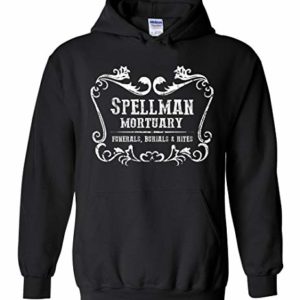 95Vibes Spellman Mortuary Chilling Adventures of Sabrina Inspired Unisex Pullover Hoodie Men/Women 5