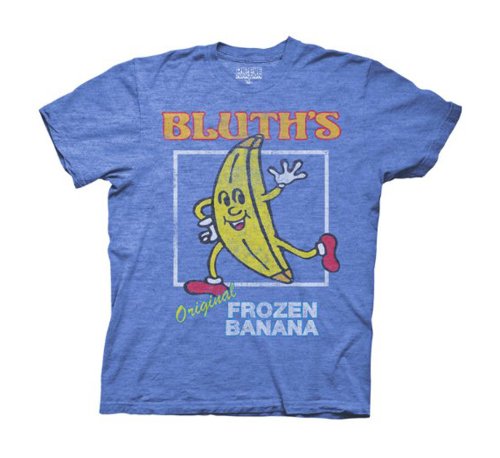 Arrested Development Distressed Bluth's Original Frozen Banana Mens T-shirt 1