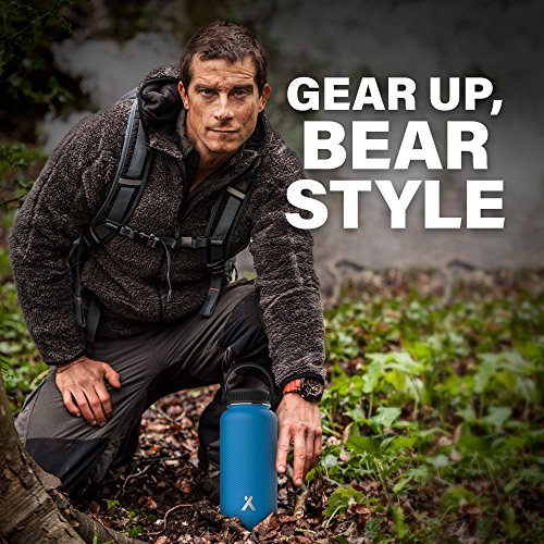 Bear Grylls Triple Wall Vacuum Insulated Water Bottle for 12 Hours Hot | 24 Hours Cold, BPA Free 2