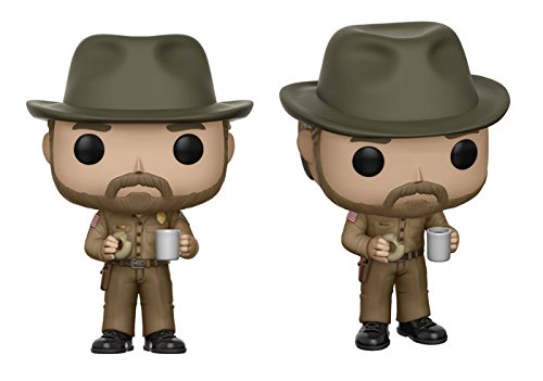 Funko Pop Television: Stranger Things - Hopper with Donut (Styles May Vary) Collectible Figure 2