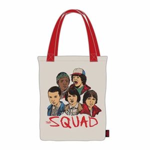 Loungefly Stranger Things Squad Canvas Tote 5