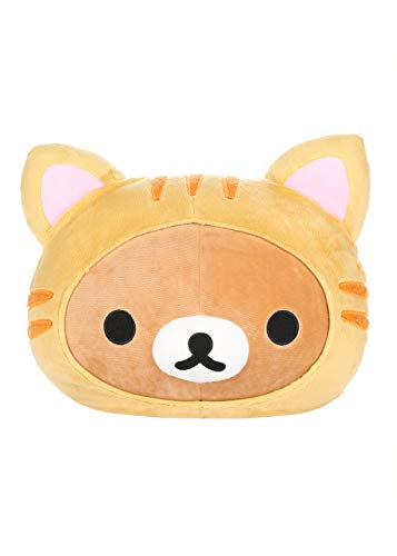 Rilakkuma by San-X 15" Tiger Head Pillow Plush, Doll, Stuffed Animal Authentic Licensed Product 1