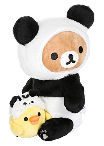 Rilakkuma by San-X 10" Panda with Kiiroitori Plush, Doll, Stuffed Animal Authentic Licensed Product 2