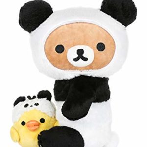 Rilakkuma by San-X 10" Panda with Kiiroitori Plush, Doll, Stuffed Animal Authentic Licensed Product 5