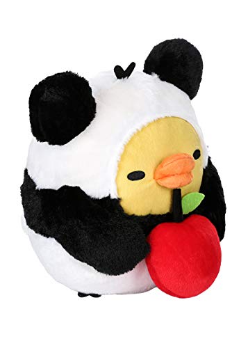Rilakkuma by San-X Kiiroitori Panda with Apple 7" Plush, Doll, Stuffed Animal Authentic Licensed Product 2