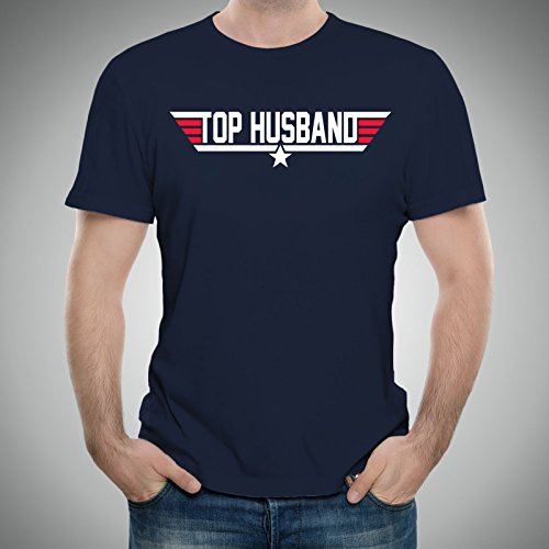 Top Husband - Funny Father's Day Anniversary Hubby Movie T Shirt 4