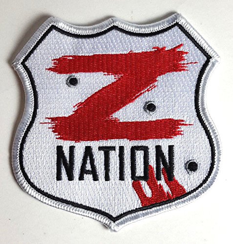Z NATION TV Series 4" Logo Embroidered Patch Set of 2 2