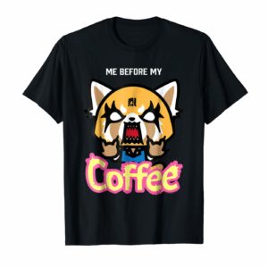 Aggretsuko I Need My Coffee Rage Tee Shirt 1