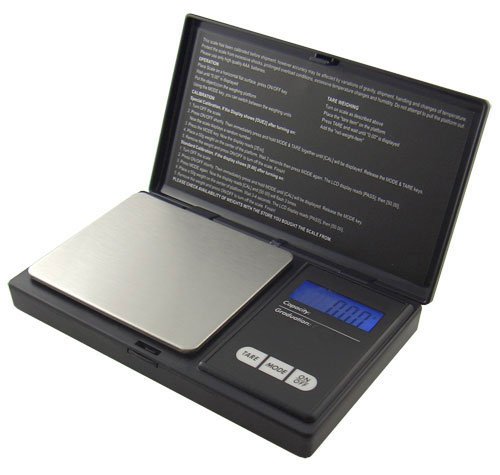 AWS Series Digital Pocket Weight Scale 100g x 0.01g, (Black), AWS-100-Black 1