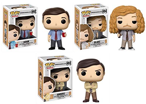 Funko Pop! Television: Workaholics Collectors Bundle with ADAM #492, Anders #493, and Blake #494 (3 Figures) 2