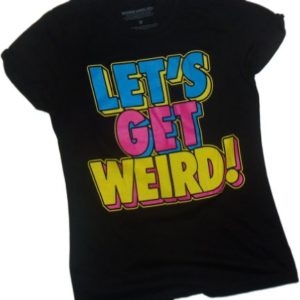 Comedy Central Let's Get Weird! - Workaholics Crop Sleeve Fitted Juniors T-Shirt, Large Black 3