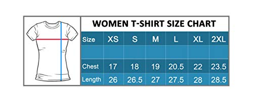 Maroon T Shirts for Womens - Graphic Tees for Women | Up Down, XS 4