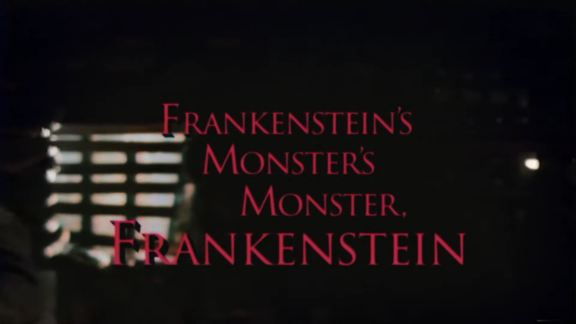 Frankenstein's Monster's Monster, Frankenstein [TRAILER] Coming to Netflix July 16, 2019 3