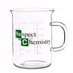 Cool TV Props Breaking Bad Mug – Beaker Coffee Mug – “Respect the Chemistry Breaking Bad Merchandise – Glass Breaking… 8