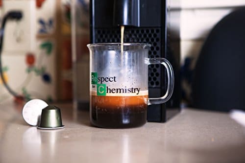 Cool TV Props Breaking Bad Mug – Beaker Coffee Mug – “Respect the Chemistry Breaking Bad Merchandise – Glass Breaking… 6