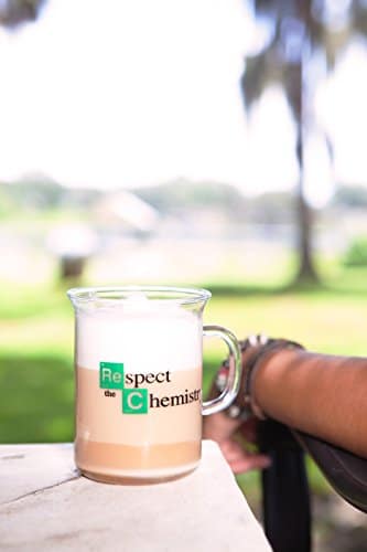 Cool TV Props Breaking Bad Mug – Beaker Coffee Mug – “Respect the Chemistry Breaking Bad Merchandise – Glass Breaking… 7