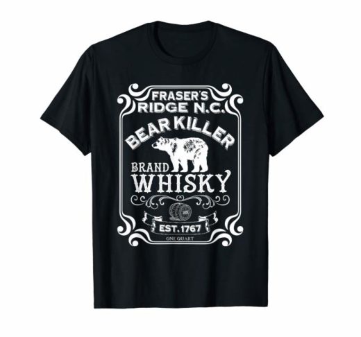 Bear Killer Brand Whisky - Fraser's Ridge Gift T-Shirt 1