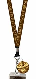 Outlander Some Like It Scot Lanyard with Clear ID Badge Holder and Rubber Charm 23