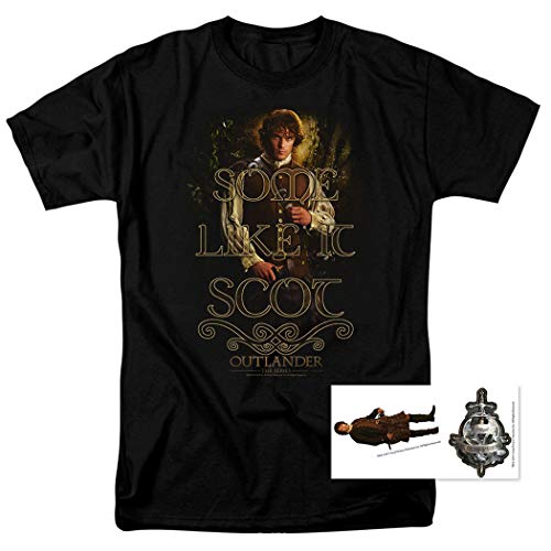 Popfunk Classic Outlander Some Like It Scot T Shirt & Stickers 3