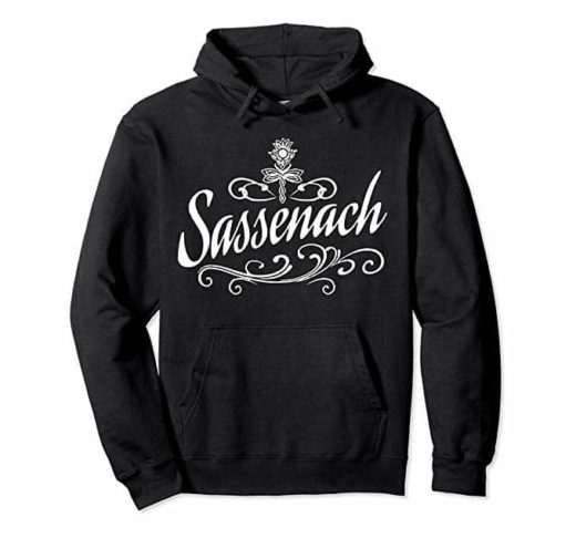 Sassenach Flourish Outlander English Scottish Hoodie 1