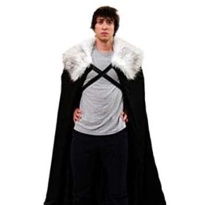 Encore Costumes Northern Winter Lord Cosplay Cloak, Grey, Large 9