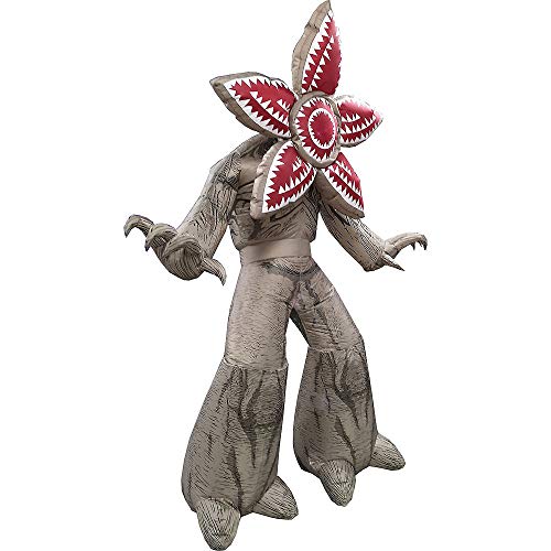 Morbid Forum Stranger Things Inflatable Demogorgon, Giant Blow-Up Yard Display with Tethers and Stakes, Measures 7’ Tall 2