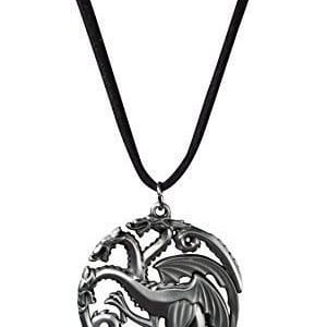 Game of Thrones Targaryen Dragon Die-Cast Pendant Necklace 18