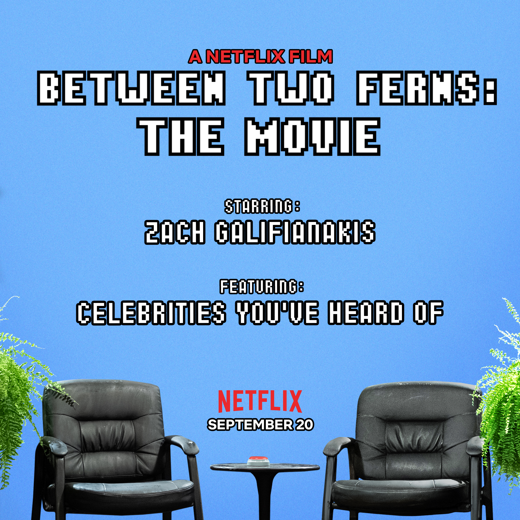 Netflix Movie Posters, Between Two Ferns