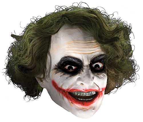 Rubie's Costume Co Men's Batman The Dark Knight The Joker 3/4 Mask 1