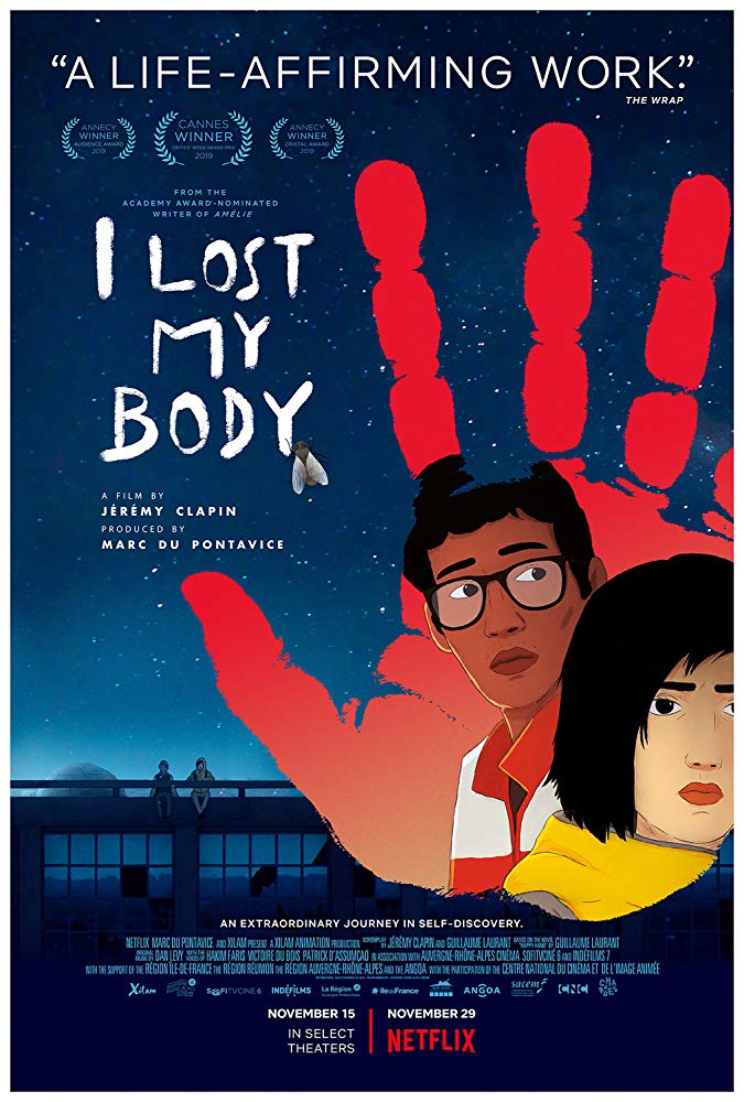I Lost My Body Netflix Trailer, Netflix Animation Movies, Netflix Drama Movies, Coming to Netflix in November 2019