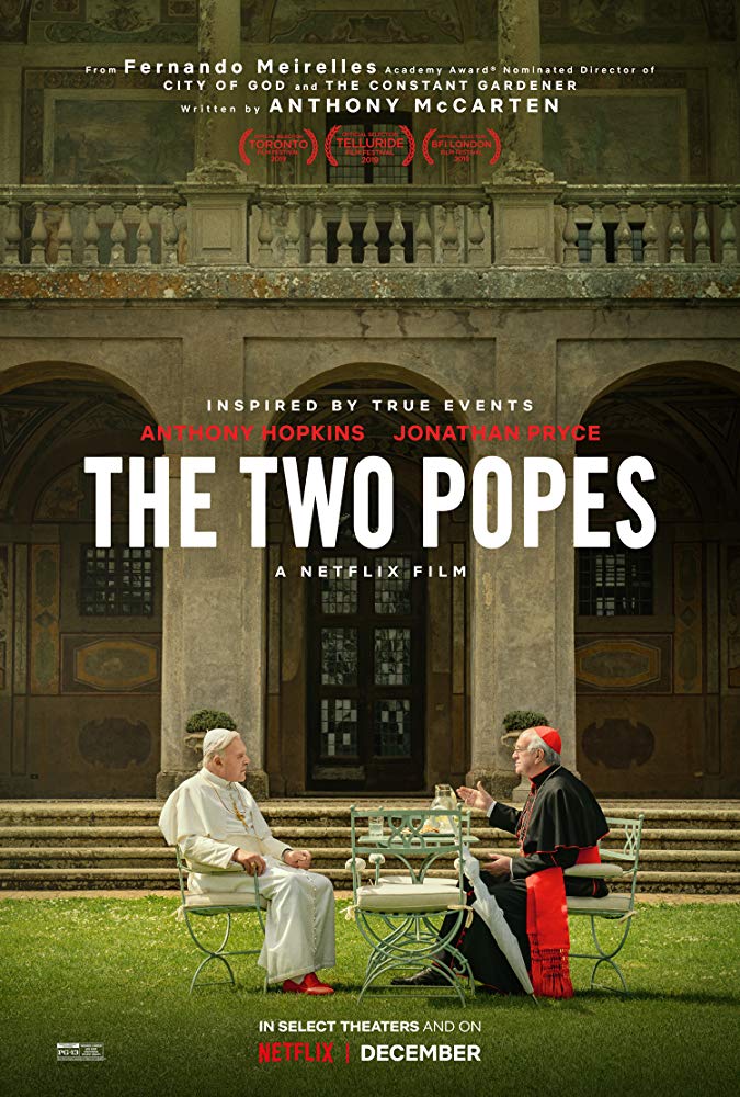 The Two Popes Netflix Trailer, Netflix Drama Movies , Netflix Biography Movies, Jonathan Pryce, Anthony Hopkins, Coming to Netflix in November 2019