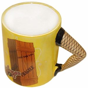 A Christmas Story Leg Handle Coffee Mug Lamp Xmas Movie Sculpted Cup Fragile 2