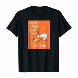 Dr. Seuss Green Eggs and Ham Book Cover T-shirt 28