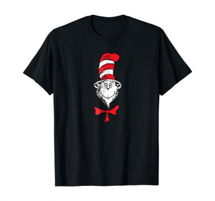 Dr. Seuss The Cat in the Hat Face T-Shirt 6