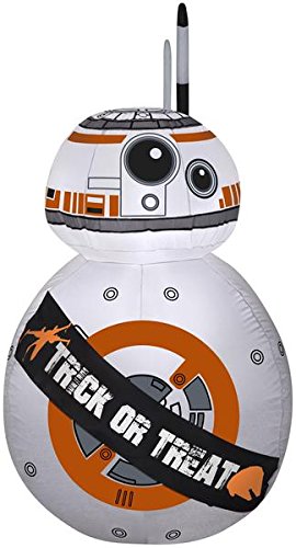 Gemmy 74053 BB-8 Star Wars Halloween Outdoor Inflatable, Multi-Colored 1