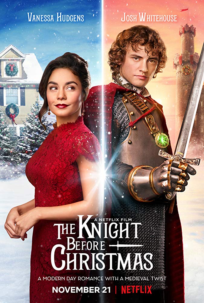 The Knight Before Christmas Netflix Trailer, Netflix Romantic Comedy, Netflix Christmas Movies, Vanessa Hudgens Netflix Christmas Movie, Coming to Netflix in November 2019