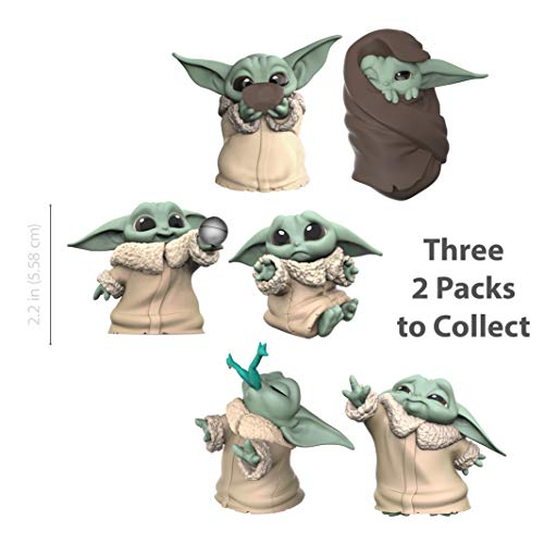 Star Wars The Bounty Collection The Child Collectible Toys 2.2-Inch The Mandalorian “Baby Yoda” Don’t Leave, Ball Toy… 2