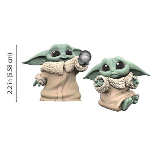 Star Wars The Bounty Collection The Child Collectible Toys 2.2-Inch The Mandalorian “Baby Yoda” Don’t Leave, Ball Toy… 3