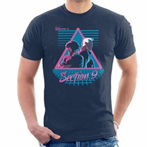 Welcome to Section 9 Ghost in A Shell Men's T-Shirt 39