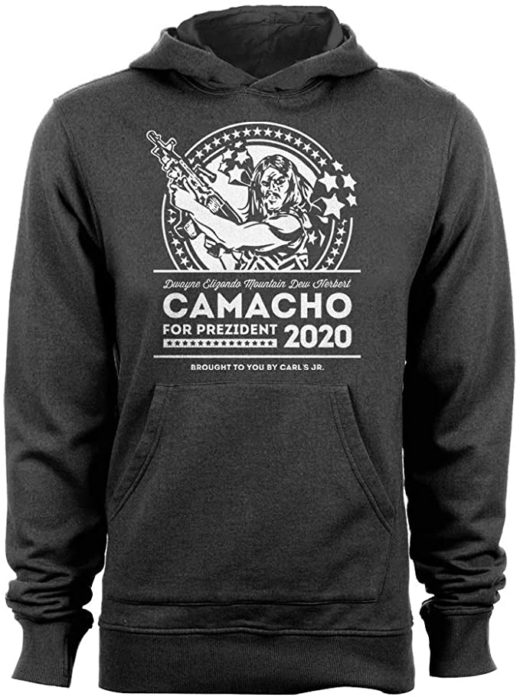 GEEK TEEZ Prezident Camacho 2020 Women's Hoodie Charcoal XX-Large 1