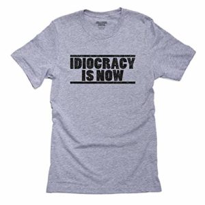 IDIOCRACY Is Now! - Flag Graphic Men's T-Shirt 4