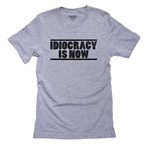 IDIOCRACY Is Now! - Flag Graphic Men's T-Shirt 1