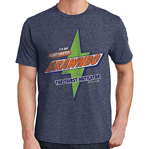TOP-KKT Inspired Custom T-Shirts Brawndo Mens T-Shirt Distressed It's Got Electrolytes 1