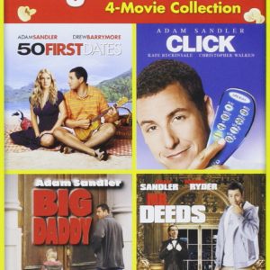 Adam Sandler 4 Movie Collection Click Big Daddy 50 First Dates Mr. Deeds Amazon